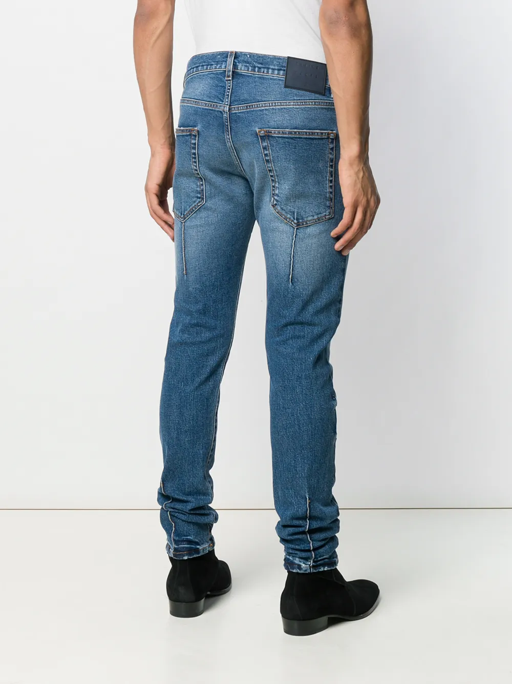 Paura Slim-fit jeans Blauw