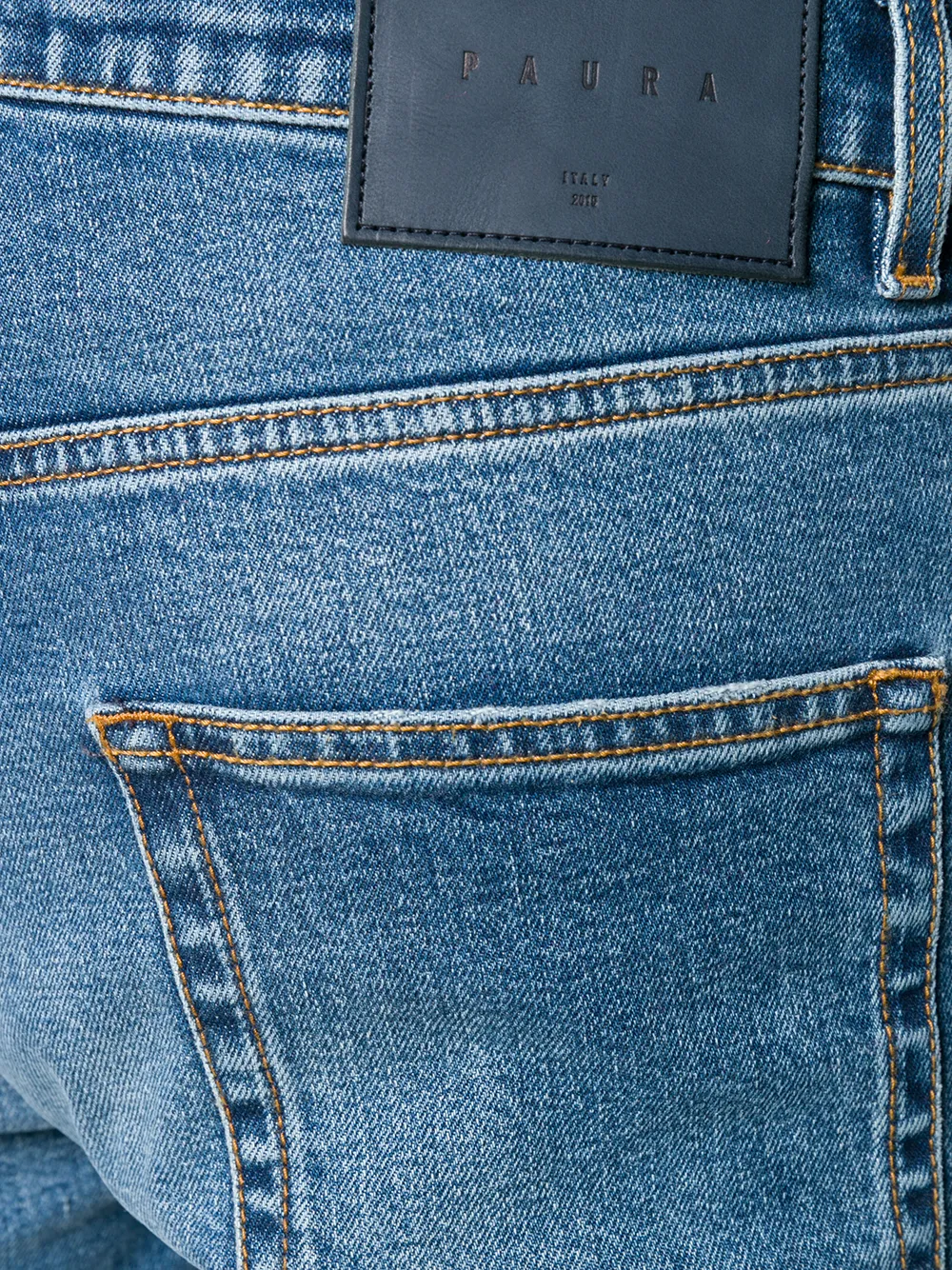Paura Slim-fit jeans Blauw