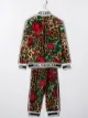 الصورة 2 من Dolce & Gabbana Kids طقم ملابس رياضية بطبعة جلد النمر