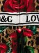 Dolce & Gabbana Kids طقم ملابس رياضية بطبعة جلد النمر