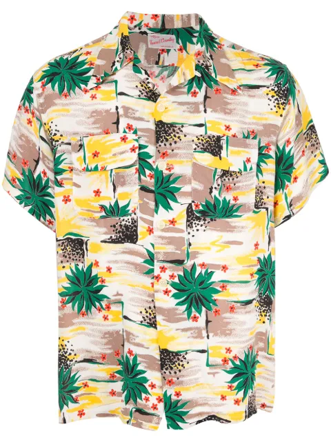 Fake Alpha Vintage 1950s pre-owned Hawaiian print shirt