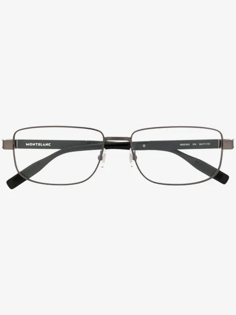 Montblanc rectangular frame glasses