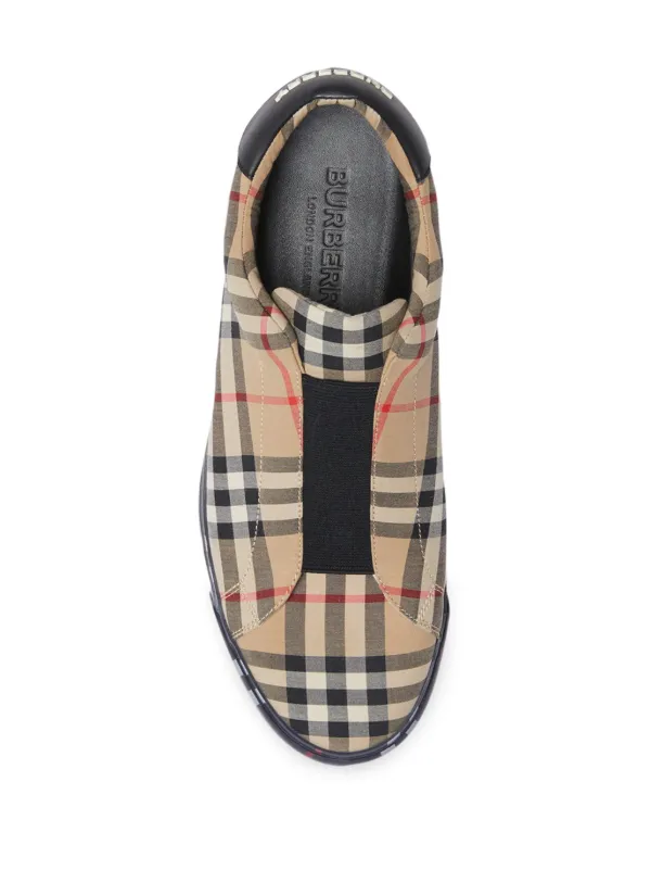 burberry slip on