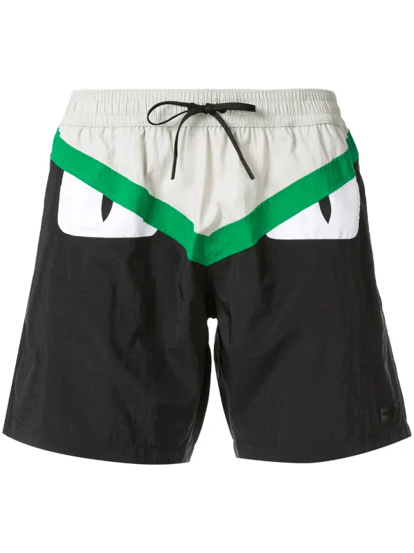 fendi bag bugs swim shorts