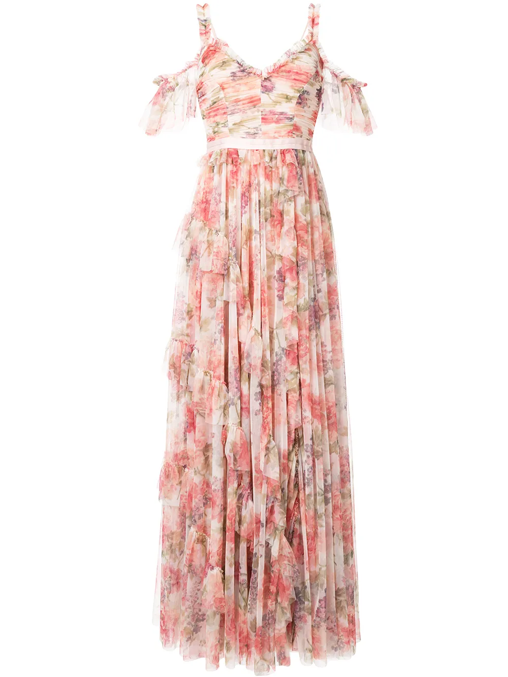titania rose tulle dress