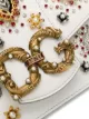 Dolce & Gabbana حقيبة يد ببروش الشعار