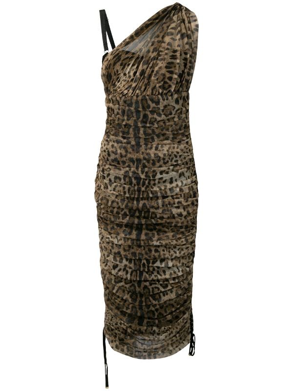 dolce leopard dress
