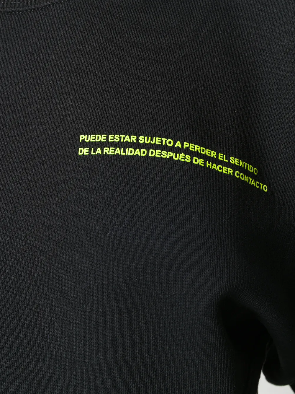 Marcelo Burlon County of Milan Cropped sweater Zwart