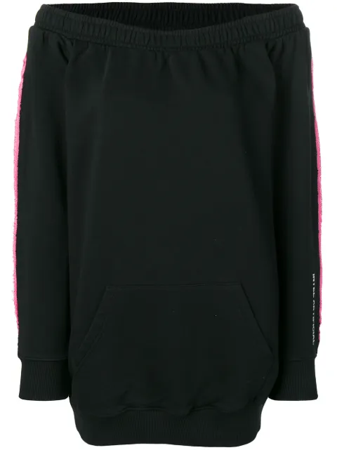 COUNTY OF MILAN layered sweatshirt dress