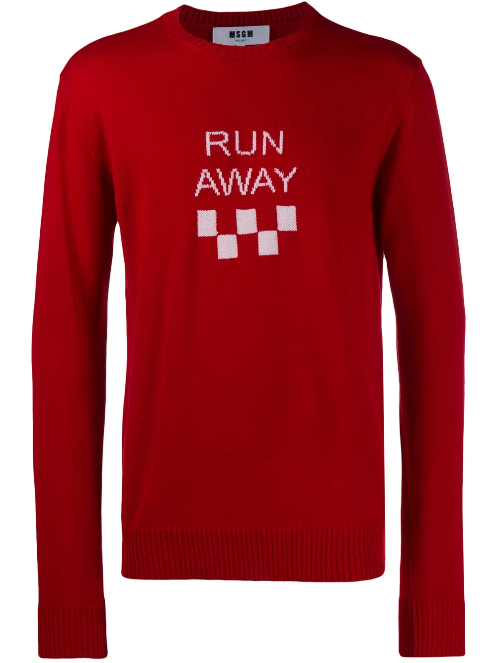 MSGM джемпер Run Away MSGM джемпер Run Away