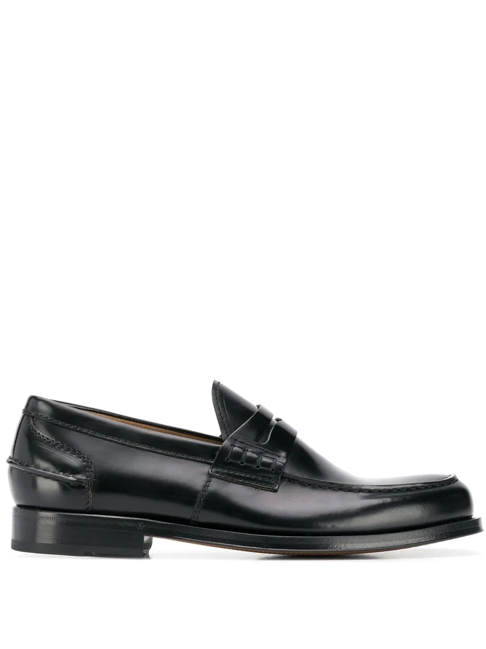 Green George 클래식 로퍼 | 블랙