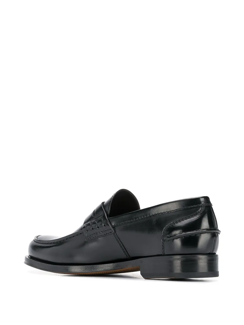 Green George Klassieke loafers Zwart