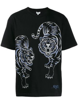 kenzo double tiger t shirt