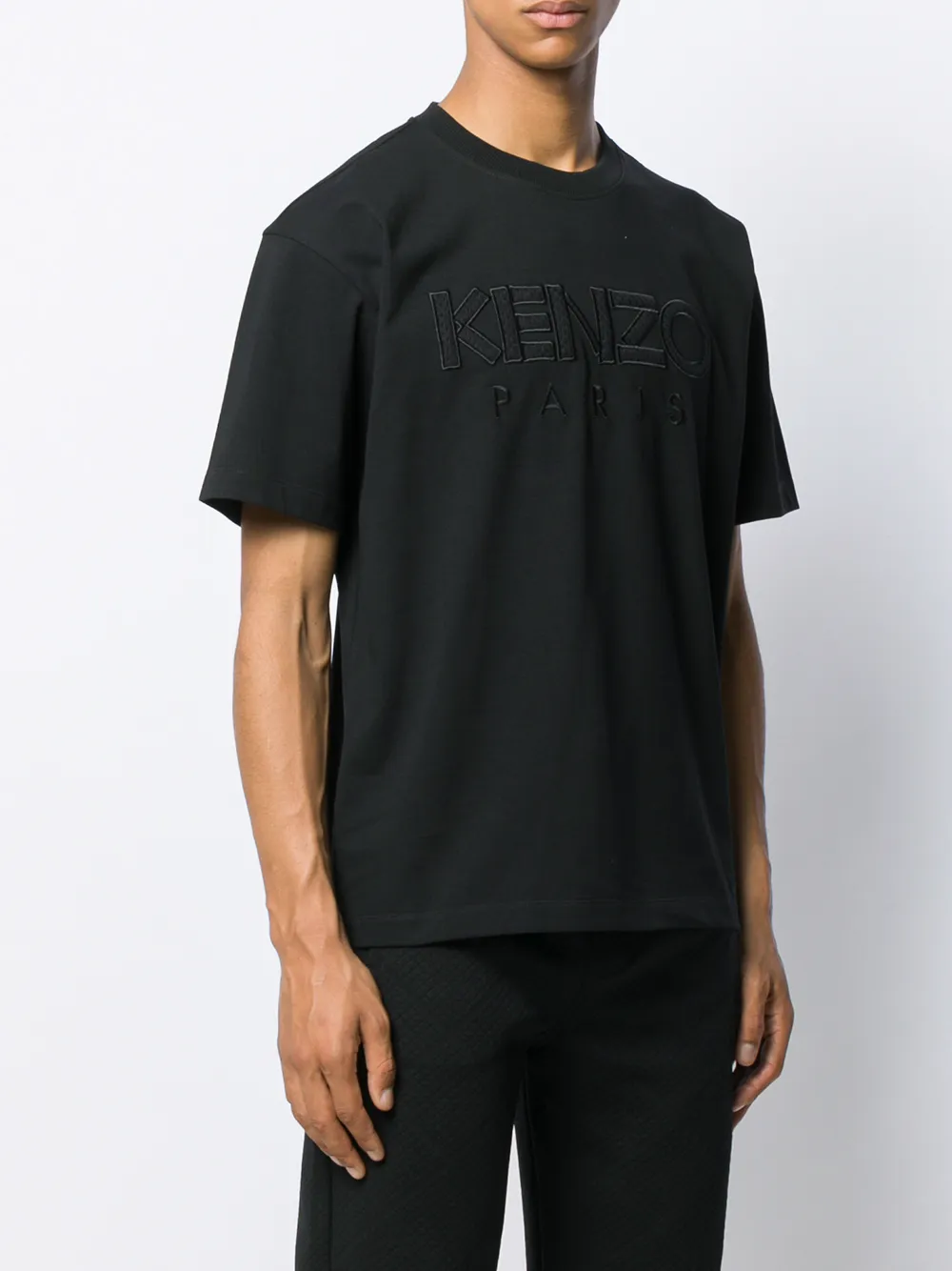 Kenzo T-shirt met logo Zwart