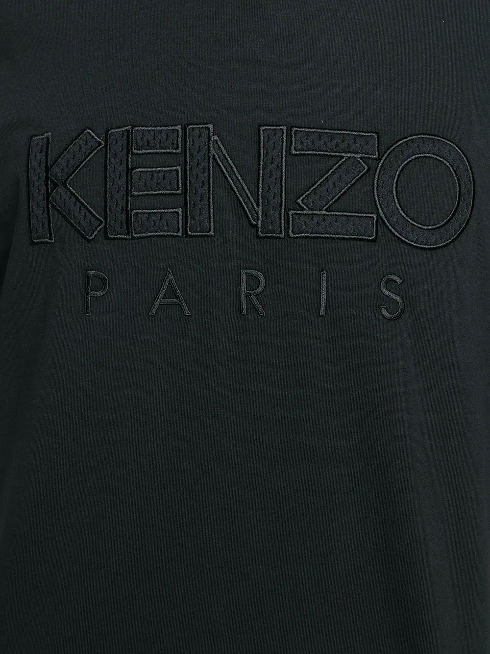 Kenzo T-shirt met logo Zwart