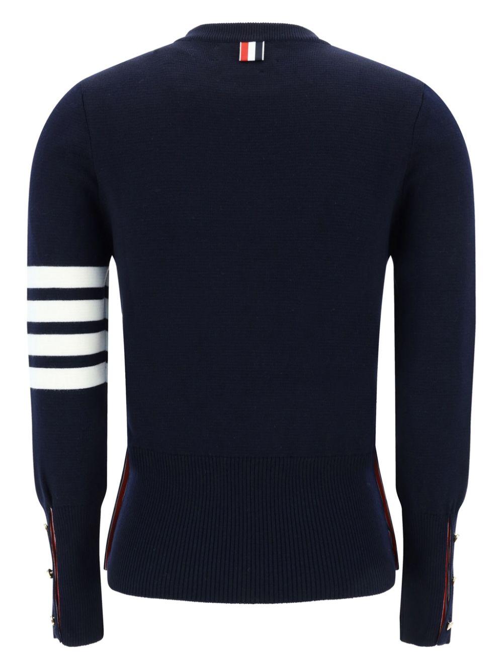 Thom Browne 4-Bar Milano stitch jumper - Blue