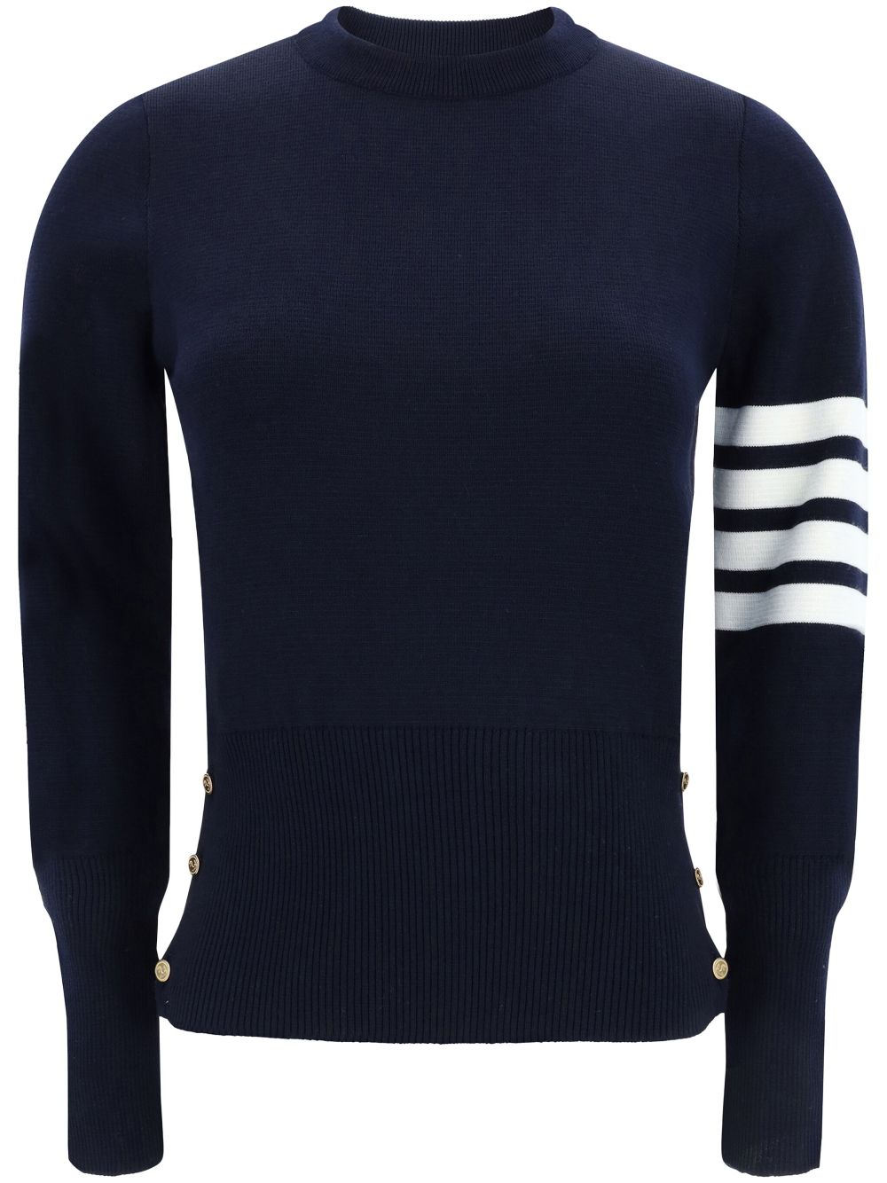 Thom Browne 4-Bar Milano stitch jumper - Blue