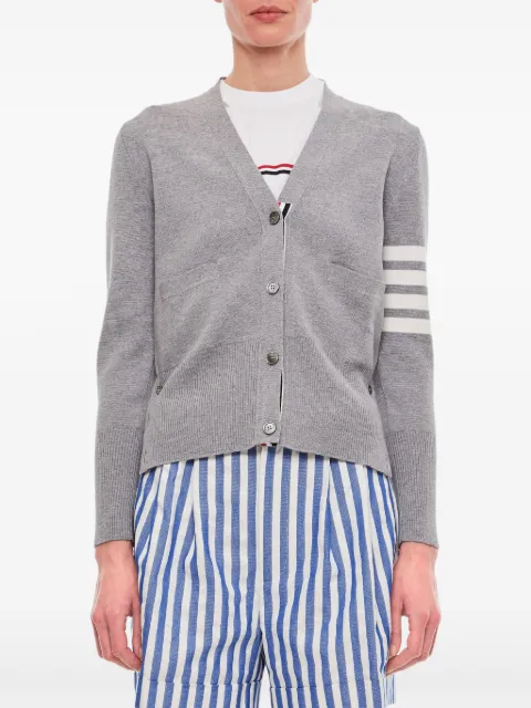 Thom Browne 4-Bar Milano stitch cardigan