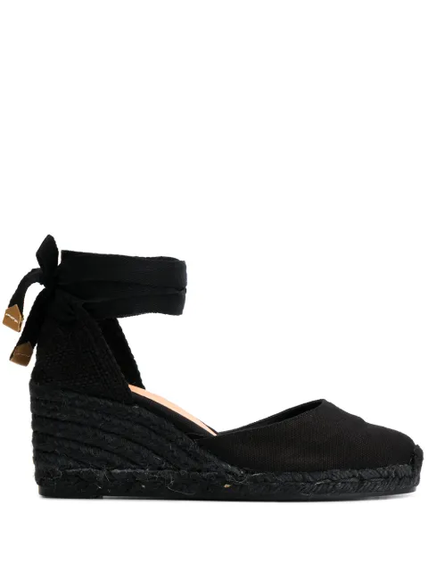 Castañer Espadrille com amarração 