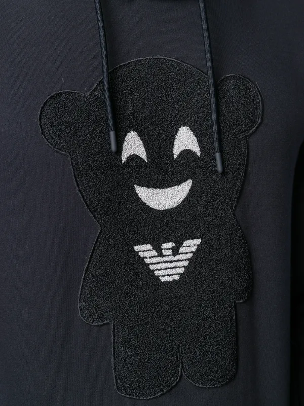 armani bear hoodie