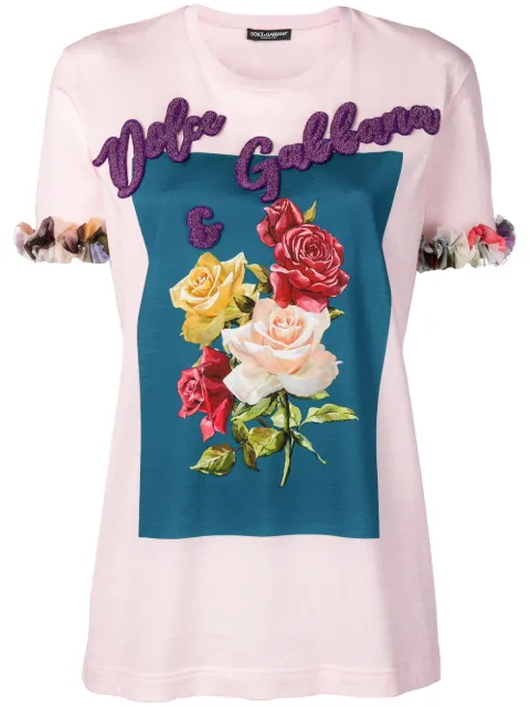 pink dolce and gabbana shirt