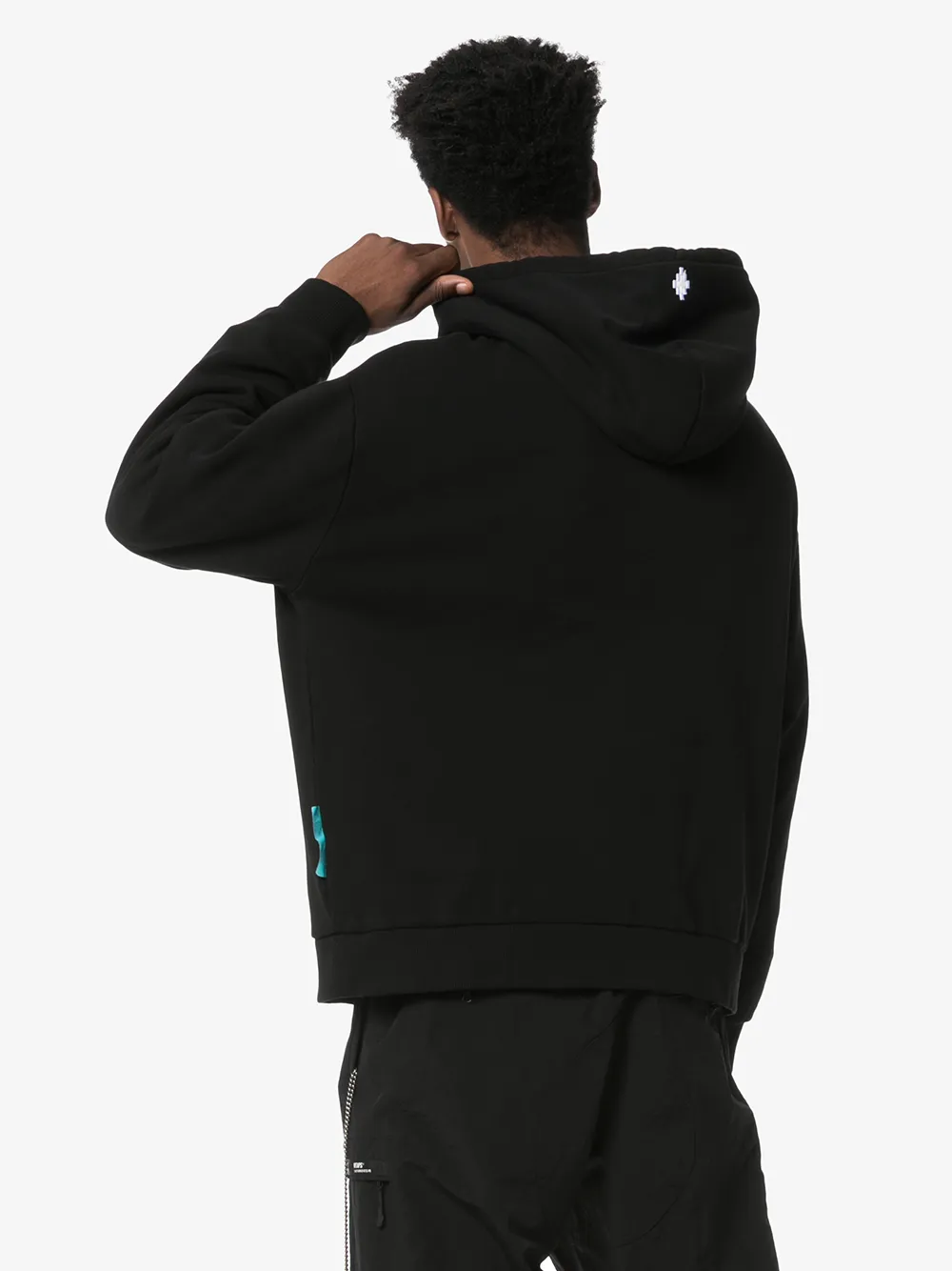 COUNTY OF MILAN Sweater met capuchon Zwart