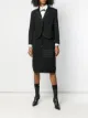 الصورة 2 من Thom Browne قميص مخيوط ببابيون ترمبلوي
