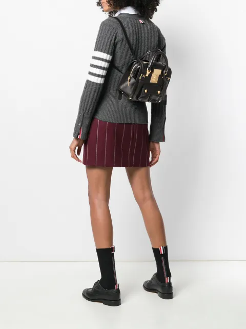 Thom Browne Zip-Top Mrs. Thom Mini Backpack FAP215A00713 - 1