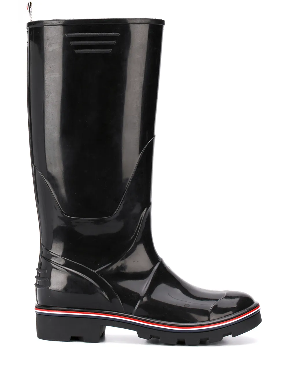 Thom Browne Boots MOLDED RUBBER WELLINGTON BOOT