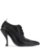 Image 1 of Thom Browne curved heel pebbled brogues
