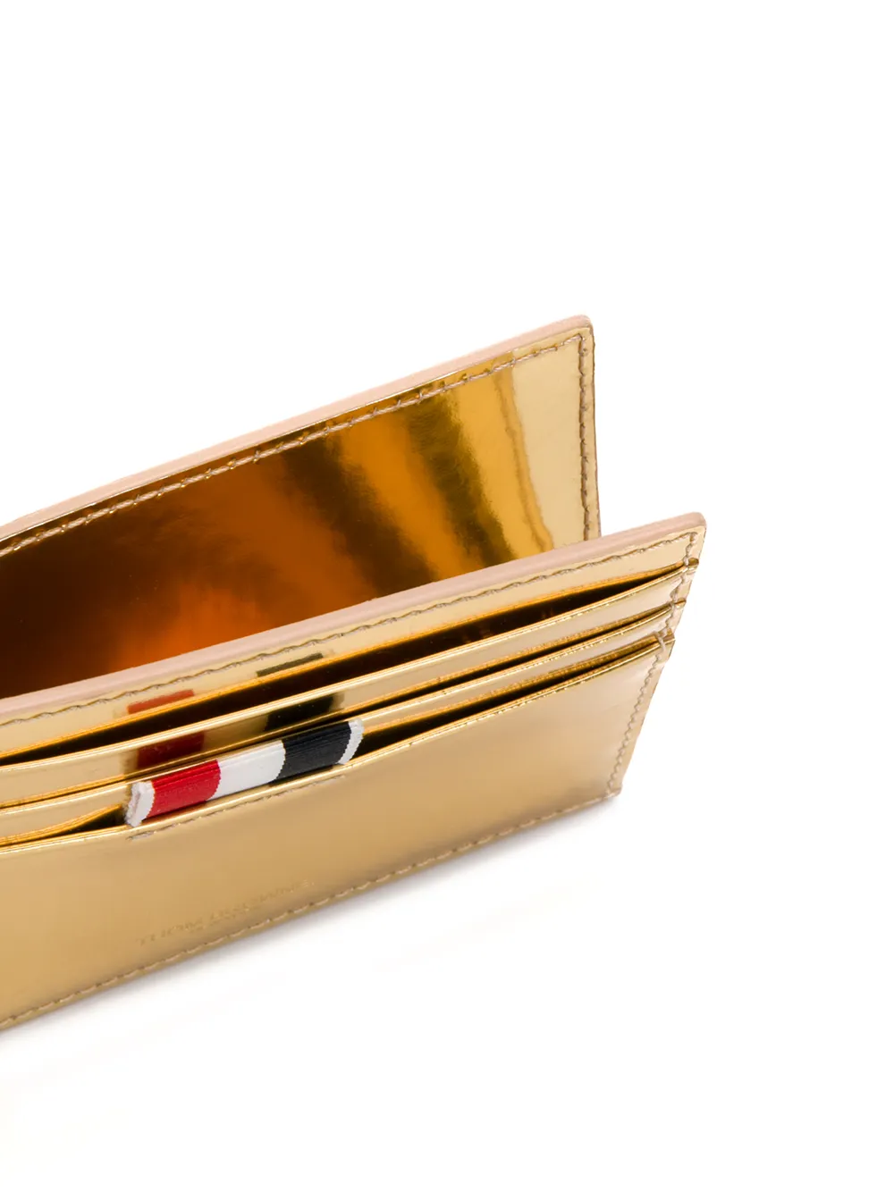 Thom Browne Specchio pasjeshouder Goud