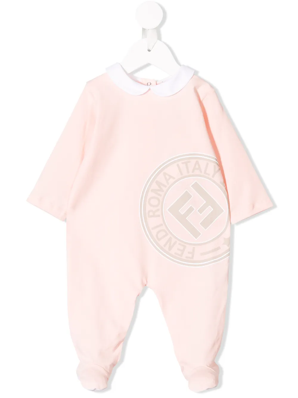 Fendi Kids комбинезон с логотипом Fendi Kids комбинезон с логотипом