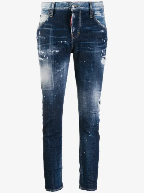 DSQUARED2 distressed skinny jeans
