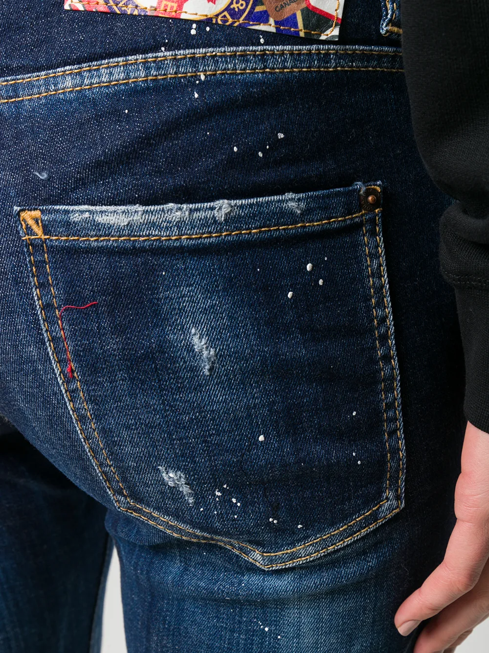 DSQUARED2 Skinny jeans Blauw