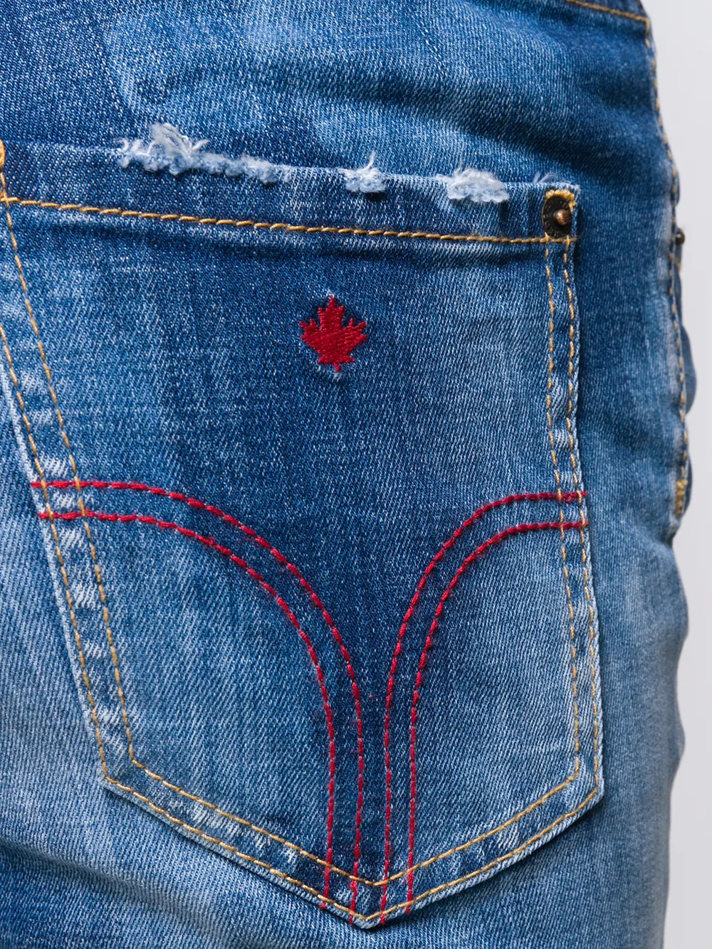 DSQUARED2 Skinny jeans Blauw