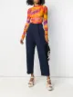 Image 2 of Yves Saint Laurent Pre-Owned 1980's button-embellished trousers