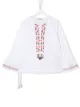 الصورة 1 من Alberta Ferretti Kids بلوزة مطرزة بأشكال هندسية