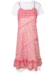 الصورة 1 من Comme Des Garçons Comme Des Garçons فستان بطبعة مثلثات