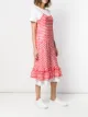 Comme Des Garçons Comme Des Garçons فستان بطبعة مثلثات
