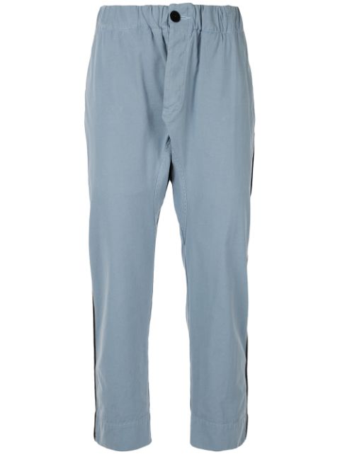 BASSIKE BASSIKE CANVAS RELAXED PANTS - BLUE