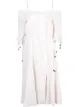 Image 1 of Jonathan Simkhai off-shoulder front slit dress