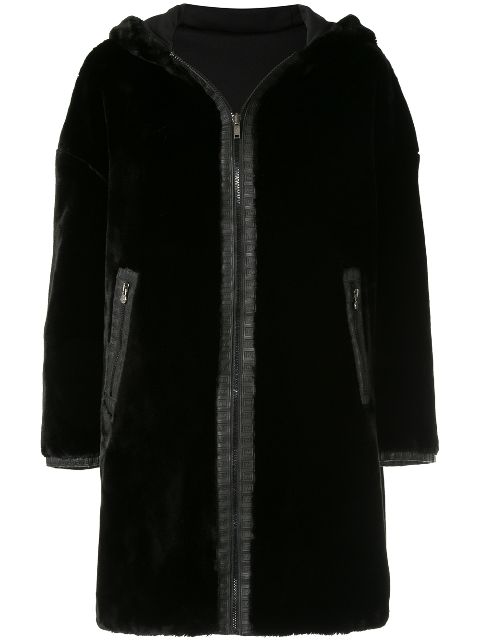 fendi coat reversible