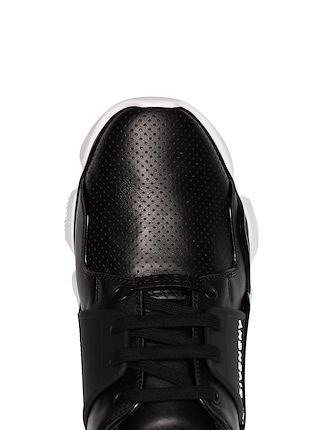 GIV JAW LTHR SNKR BLK WHT展示图