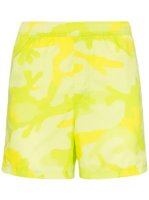 Valentino Garavani camouflage-print swim shorts