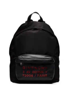 Address Print Backpack
