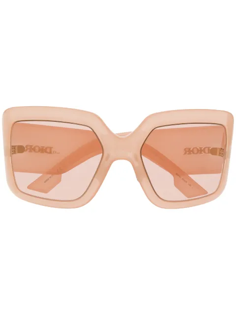 dior oversized square sunglasses