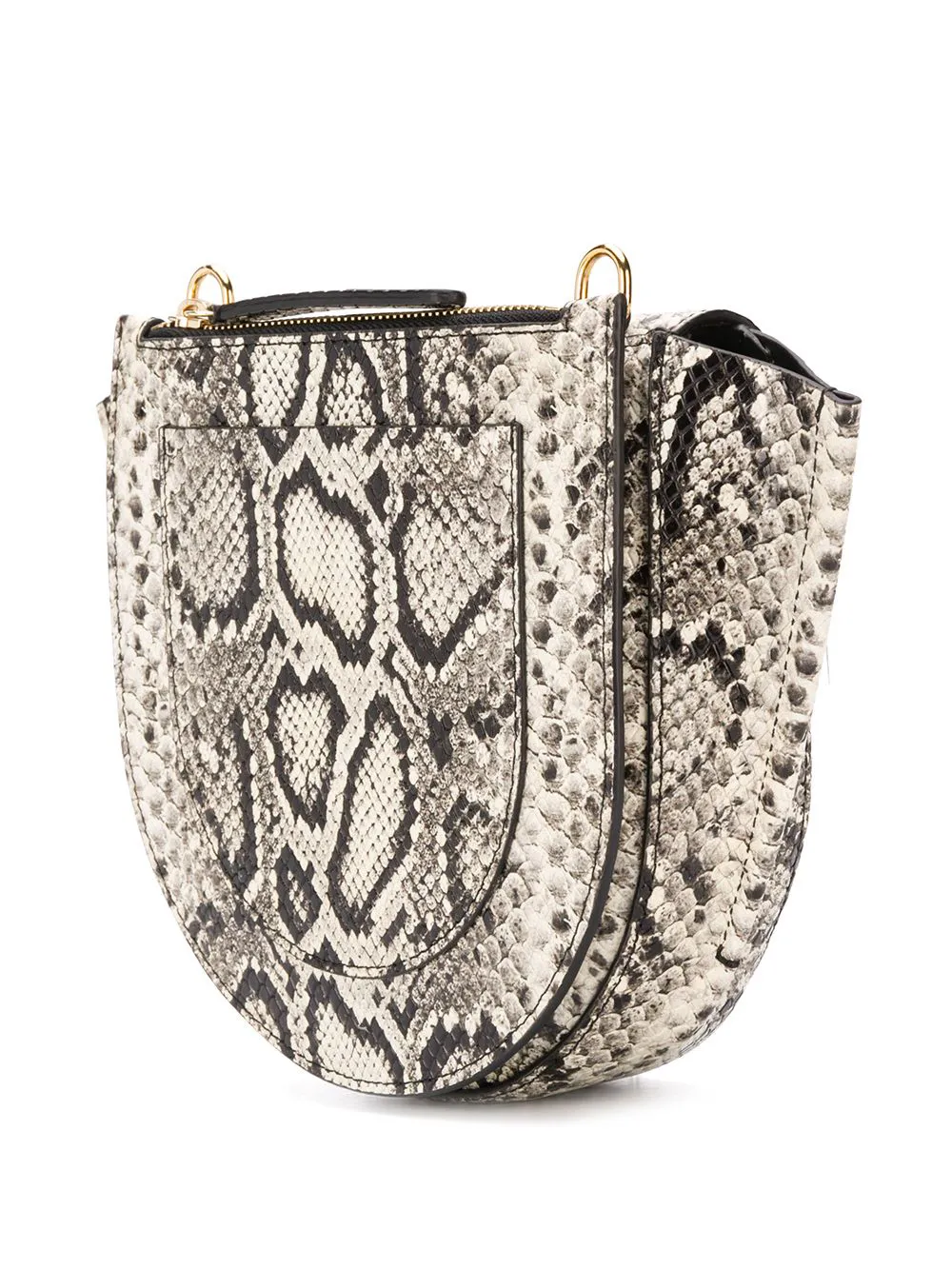 Wandler Draagtas met python print Zwart