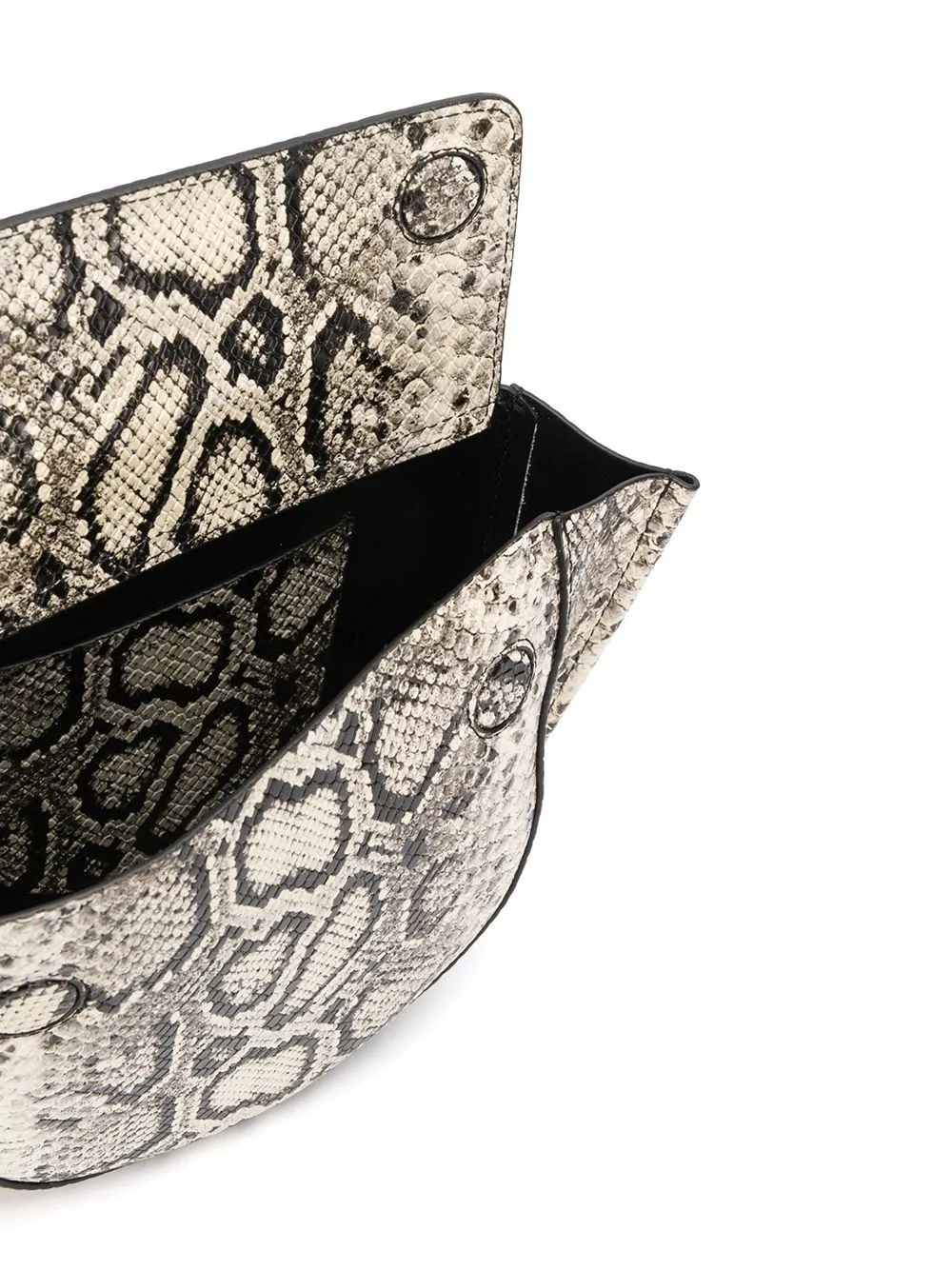 Wandler Draagtas met python print Zwart