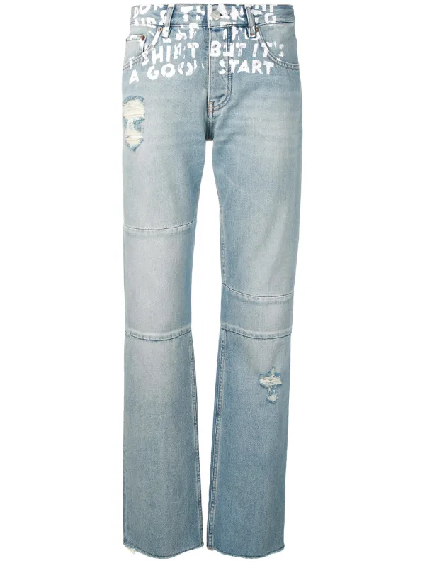 mm6 jeans