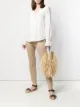 Image 2 of Nili Lotan Jenna twill slim-fit trousers
